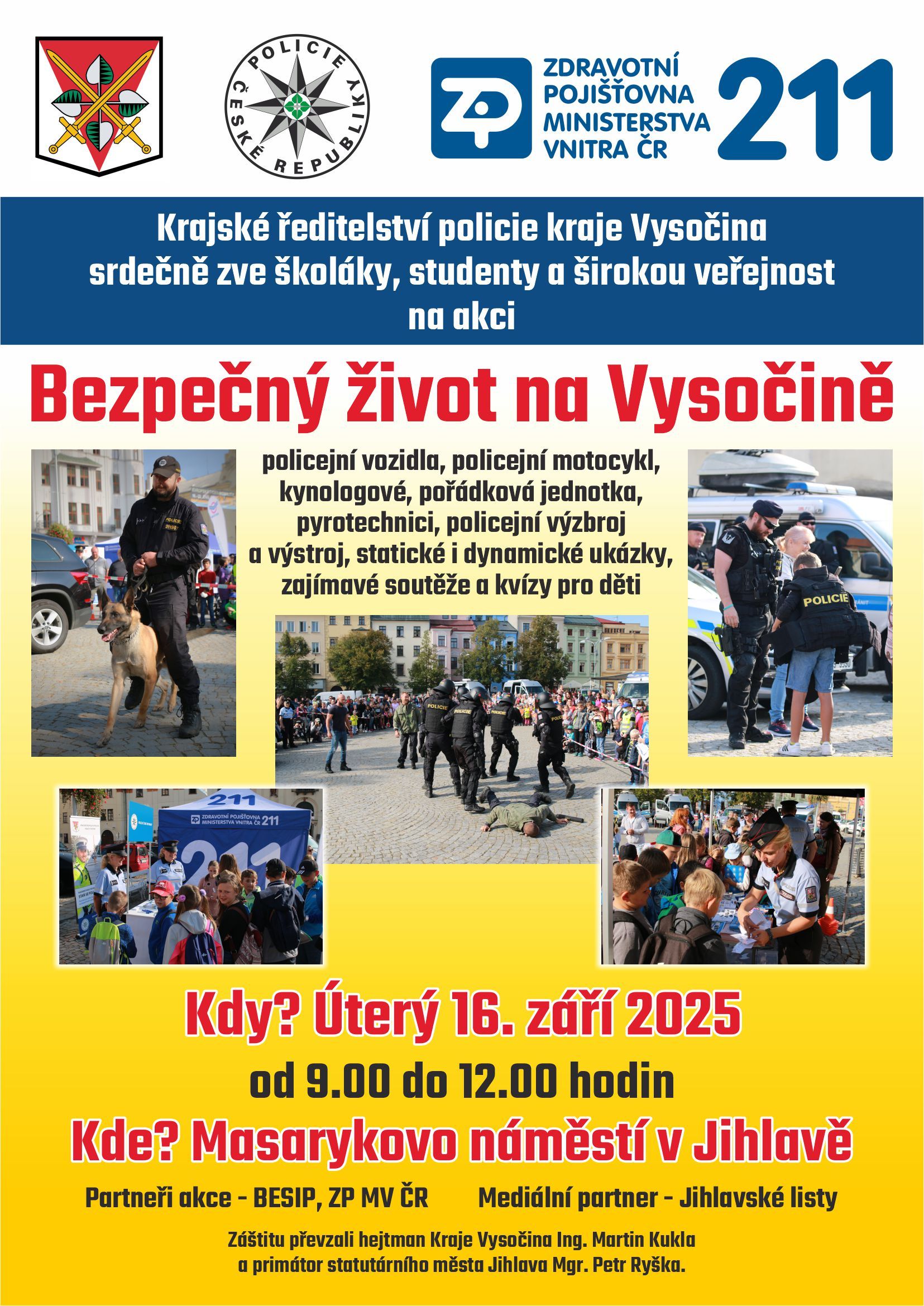 Bezpecny zivot na Vysocine 2025