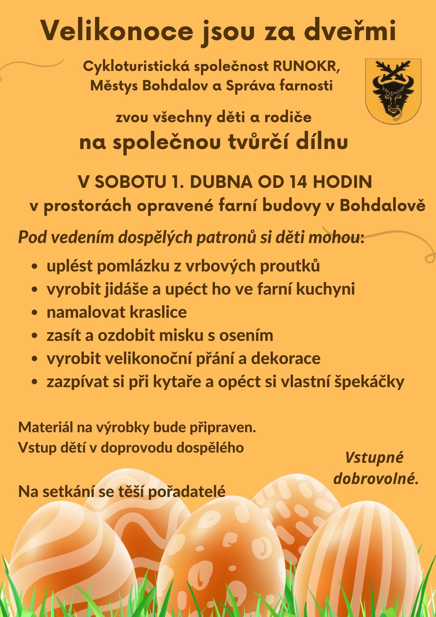 Velikonoce jsou za dveřmi