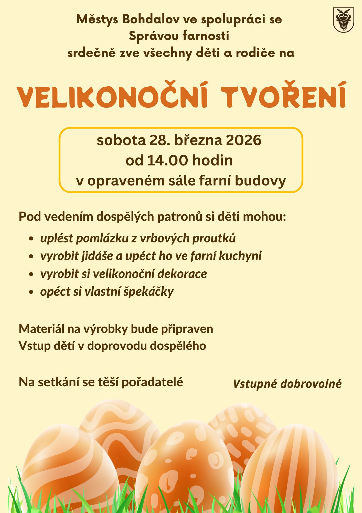 Velikonoce jsou za dveřmi 2026
