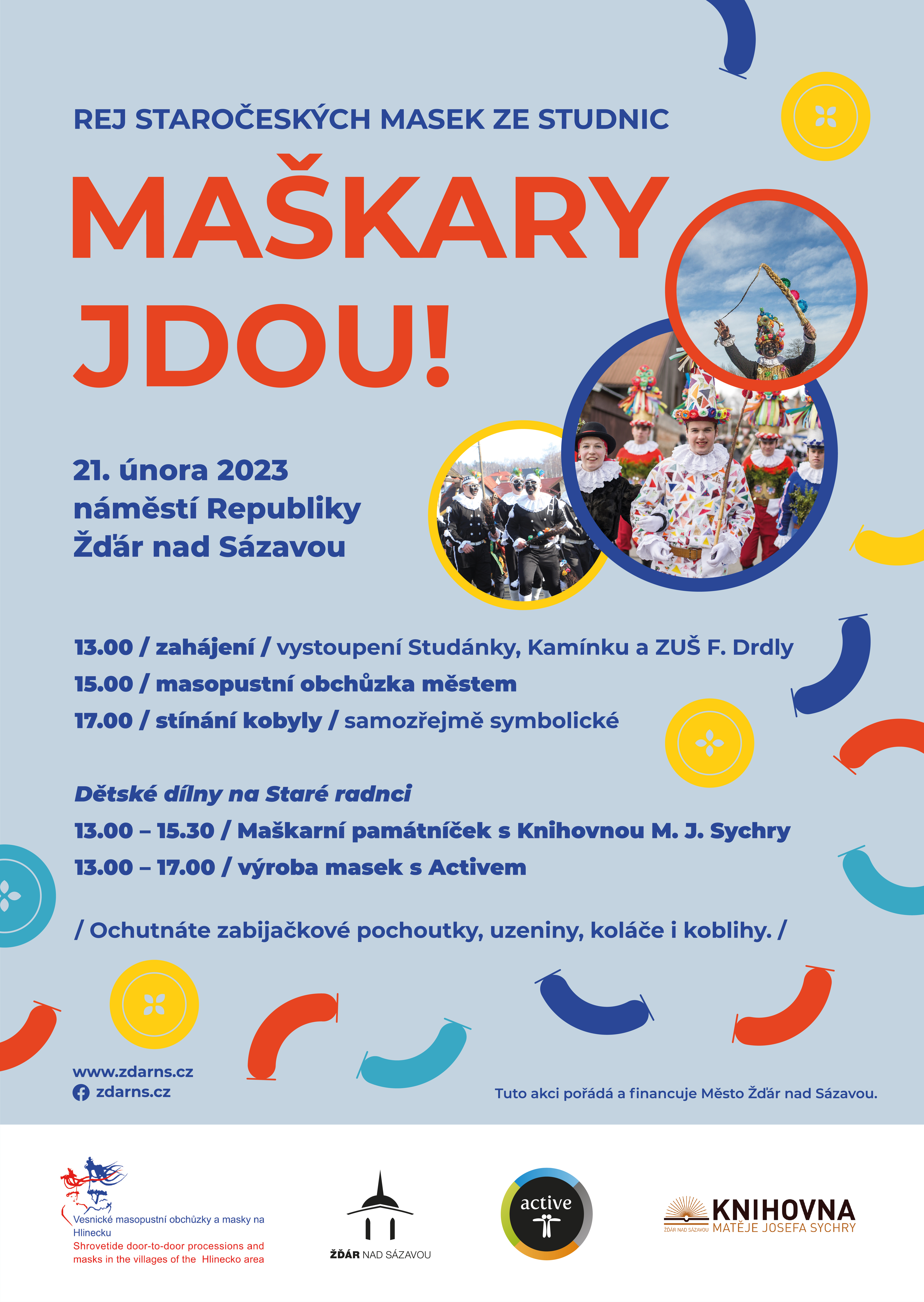 maškary jdou ZnS 21.2.2023