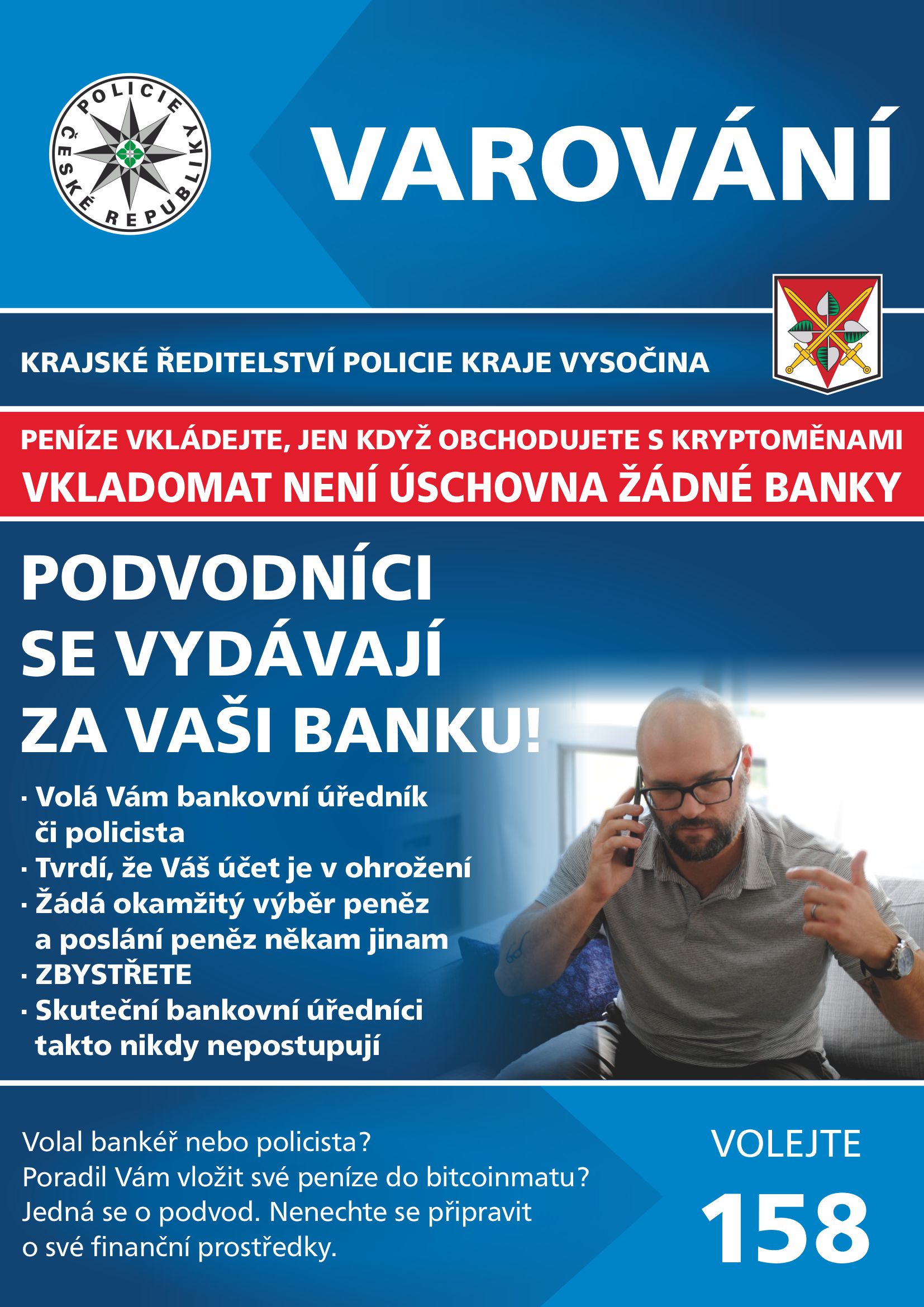 plakat varovani