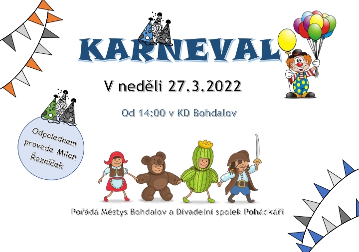 pozvanka karneval 2022