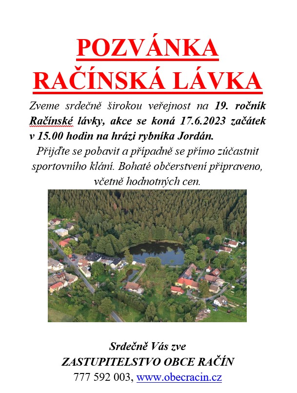 racinska lavka